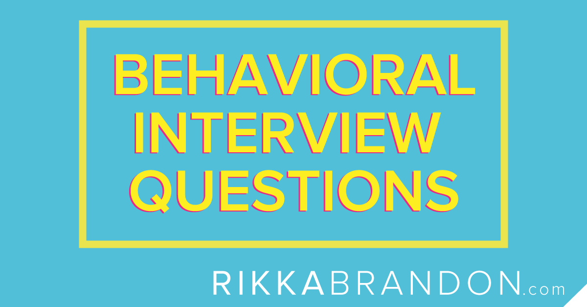 Behavioral Interview Questions To Ask